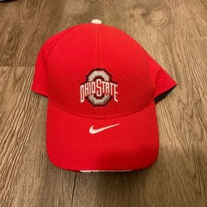 OHIO STATE On Field Nike Dri-Fit Hat (Unisex, Red)